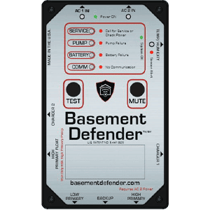 Basement defender battery back up